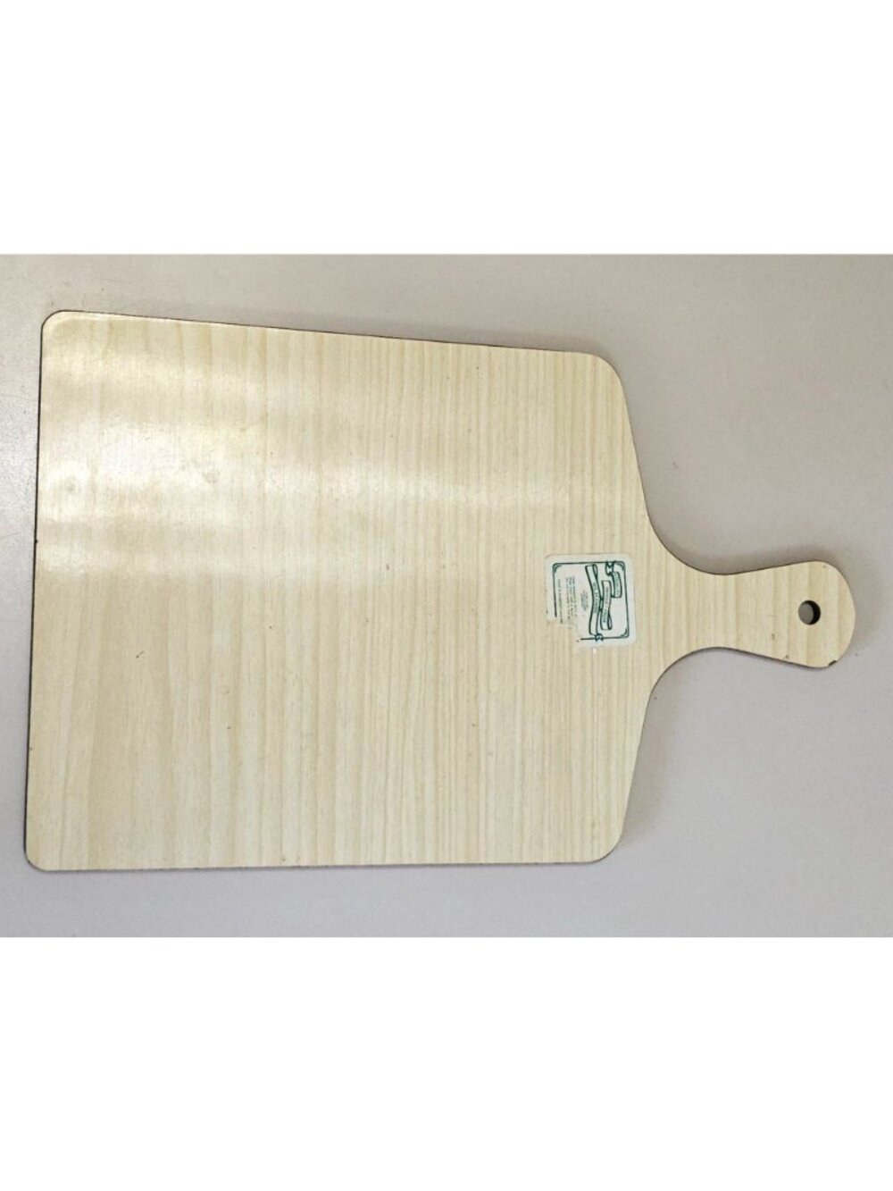 Wooden Cottage Scene Cutting Board heat resistant vintage made England 13" - Picture 7 of 8